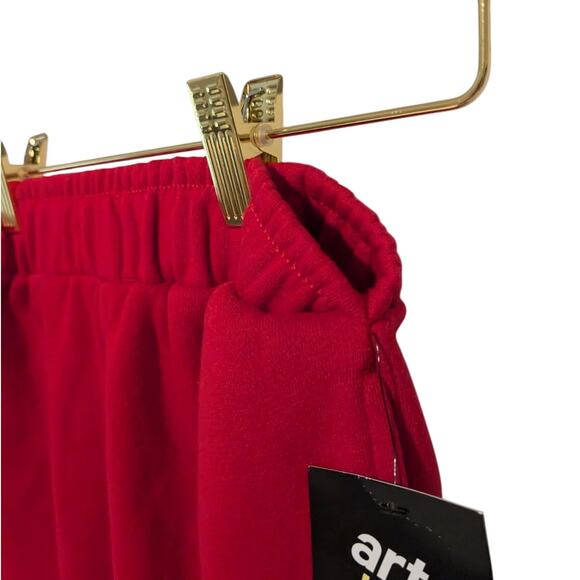 Art Class Women's Red Sweatpants Size M (8) - Picture 6 of 6